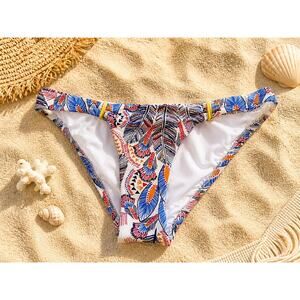 NWT: Melissa Obadash Martinique Bottom in Feathers Size 2